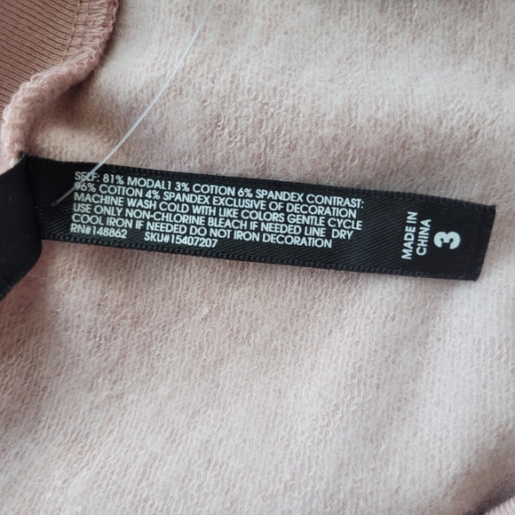 Torrid Because I Said So Long Sleeve Lounge Sweatshirt, BNWT, Size 3X - Picture 5 of 6